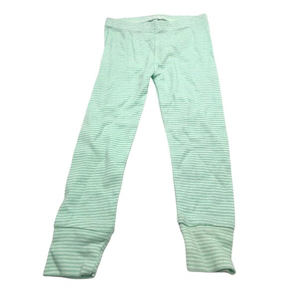 Carters Mint Green Striped Toddler Pajama Pants, 18M - Picture 2 of 6